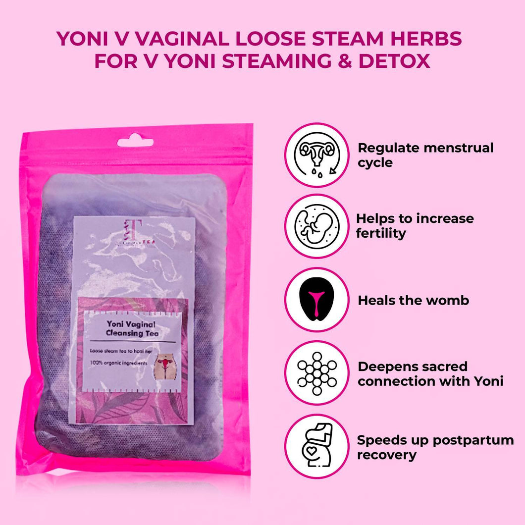 Yoni V Vaginal Loose Steam Herbs For V Yoni Steaming & Detox - Tolicious